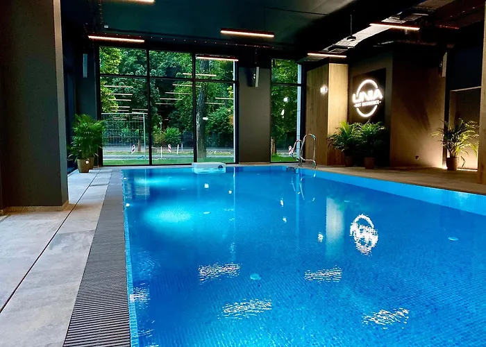 Apartment Easy Rent - Crystal, Basen & Spa, Centrum, 24h Check-in